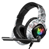RGB Gaming Headset - Premium Over-Ear Headphones with Noise Cancelling Mic for Xbox One & PS4