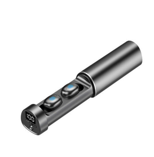 Ultimate Bluetooth 5.0 Wireless Earbuds with Smartwatch & Power Bank Bundle