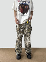 Tactical Camouflage Cargo Overalls - Loose Fit Military Style Workwear