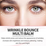Jaysuing Wrinkle Bounce Multi Balm  Hydrating Moist Skin Fade Out Fine Neck Lines Of The Face Bright Skin