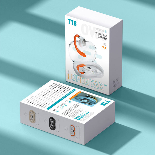 Wireless Bluetooth Earbuds - Crystal Clear Bass & Transparent Design