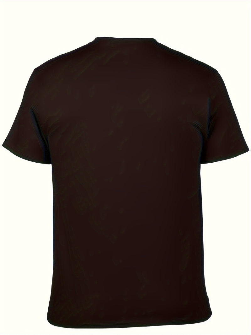 Premium Men's Printed Short Sleeve Shirt - Stylish Casual Wear