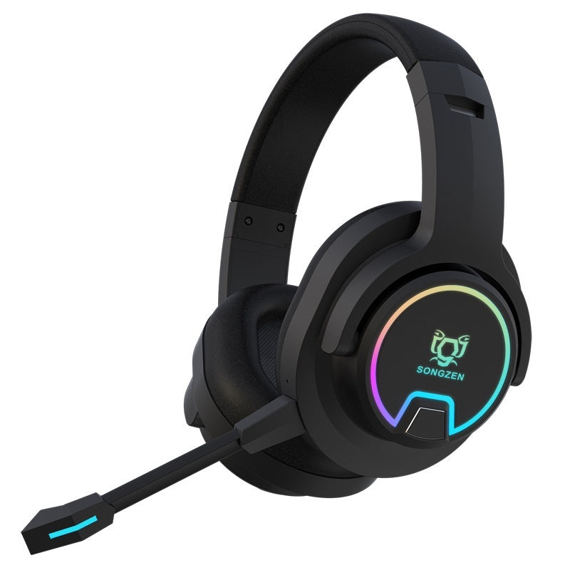 Wireless Gaming Headset with Microphone - E-Sports Noise Reduction Bluetooth Headphones