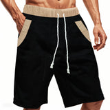 Comfortable Men's Casual Shorts - Heavy Looped Pile Summer Shorts