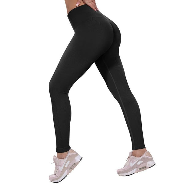 Premium High-Rise Seamless Leggings - Performance Ankle Length