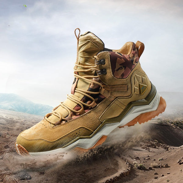 Professional Waterproof Non-Slip Mountain Climbing Hiking Shoes - High Top Unisex Outdoor Boots