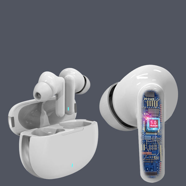 Wireless Bluetooth 5.0 Earbuds with Active Noise Reduction - True Stereo Sound