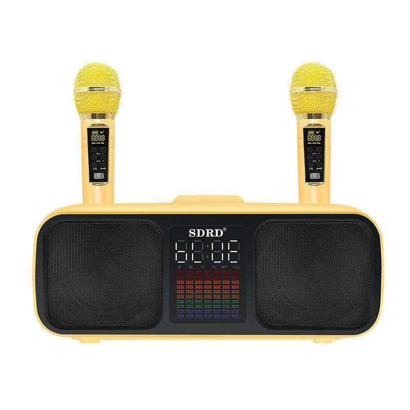 Premium Wireless Bluetooth Desktop Speaker with Dual Drivers & Built-in Microphone - SD318