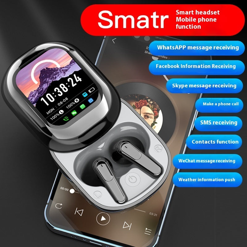 Smart Bluetooth Earbuds with LED Display - Wireless In-Ear Headphones