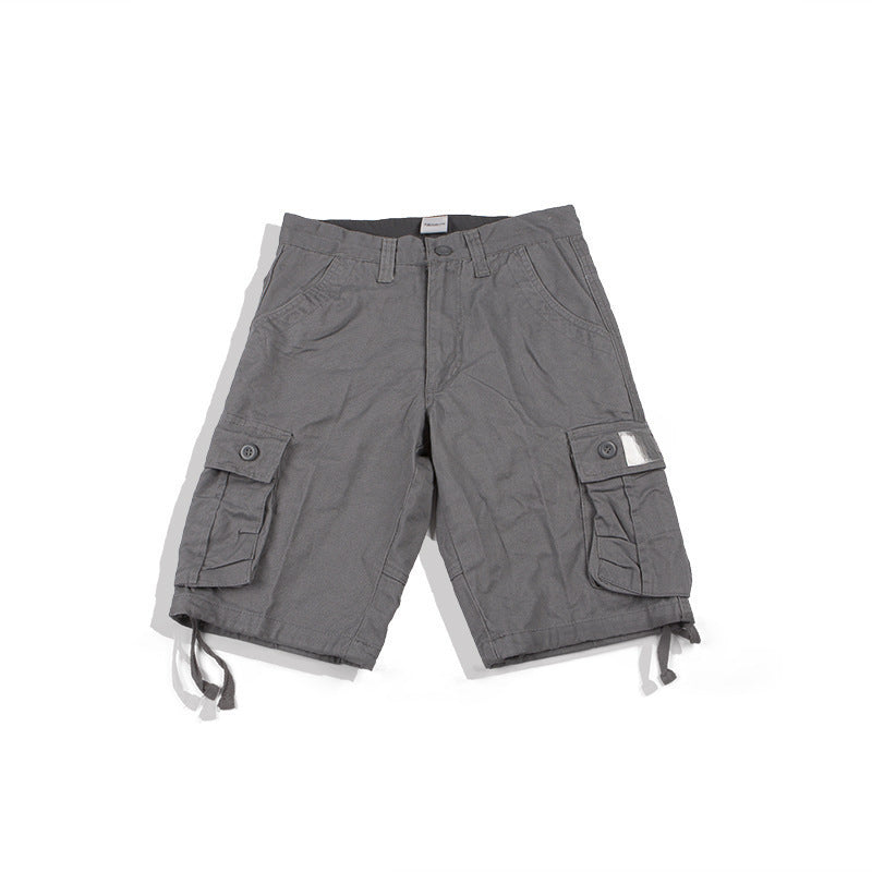Japanese Style Casual Cargo Pants - Men's Trendy Overalls with Multiple Pockets