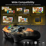 Ultimate Wireless Gaming Controller - Bluetooth 4-Key Programmable Gamepad for Switch/PC/Mobile