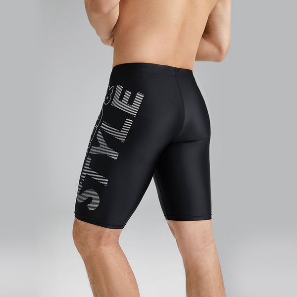 Quick-Dry Chlorine Resistant Men's Swim Shorts - Professional Nylon Boardshorts