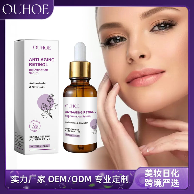 OUHOE Retinol Anti-Wrinkle Serum Hydrating, Moisturizing, Lifting, Firming, Thinning Fine Lines, Moisturizing Skin Care Serum