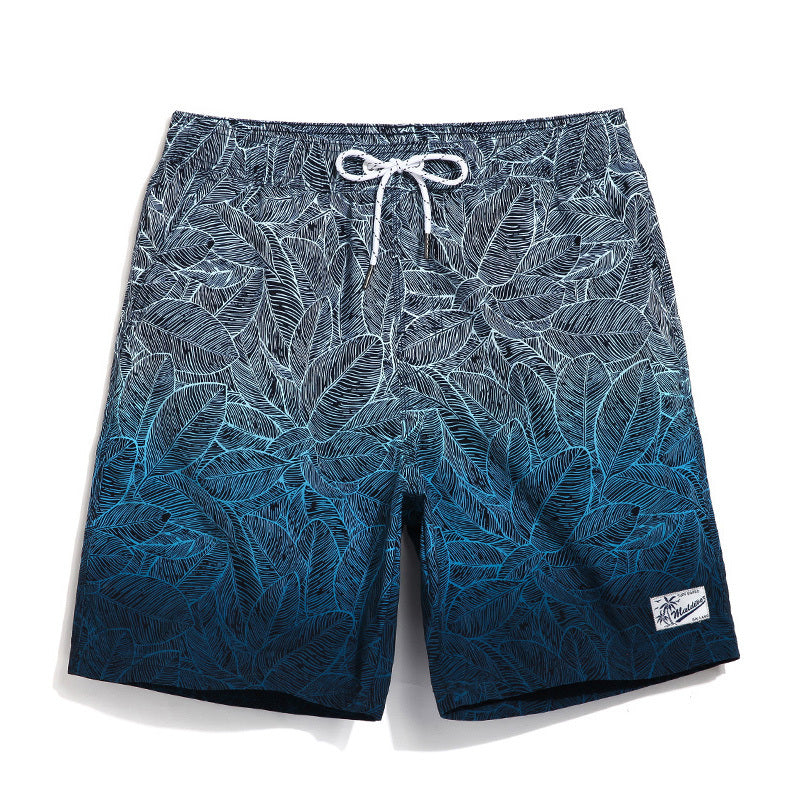Men's Quick-Dry Swimming Shorts - Loose Fit Beach Vacation Casual Swimwear