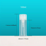 6pcs Portable Travel Push Pump Dispenser Bottle  Empty Mini Travel Size Bottle For Toner And Makeup Remover
