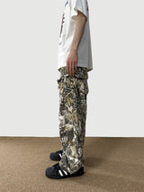 Tactical Camouflage Cargo Overalls - Loose Fit Military Style Workwear