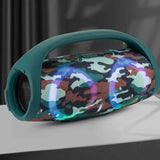 Premium RGB Bluetooth Speaker - Waterproof Portable War Drum with LED Lights