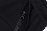Contemporary Straight-Leg Overalls with Back Zipper Detail
