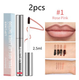 Long-Lasting Matte Lip Liner - No Transfer Formula