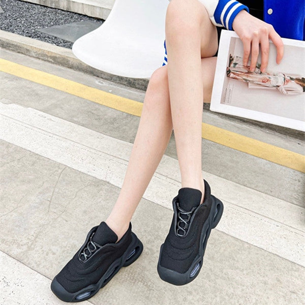 Unisex Fashion Casual Low-Top Sock Sneakers - Comfortable Slip-On Shoes
