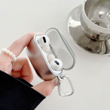 Premium Silver Mirror Phone Case - Electroplated Protective Sleeve