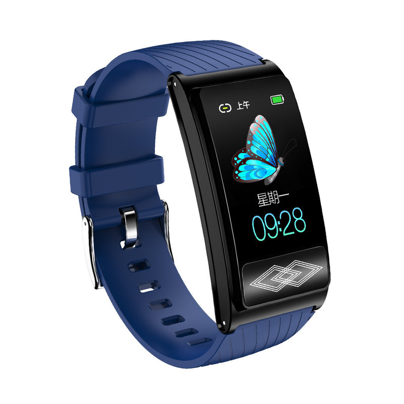 P10 Nouveau bracelet intelligent ECG dynamique Santé Pression artérielle Oxygène sanguin Montre d'exercice