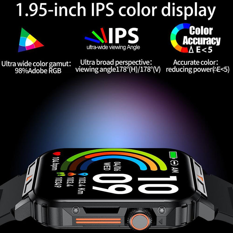 Rugged Outdoor Adventure Smart Watch - Senbono L81 Fitness Tracker