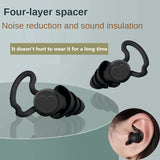 Premium Silicone Sleep Earplugs - Ultra Soft Noise Blocking for Peaceful Rest