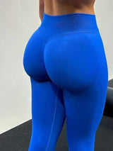 Premium High-Waist Seamless Yoga Leggings Set - 2 Pack