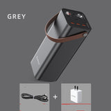 Professional 20000mAh Portable Power Bank - 220V AC Outlet & Fast Charging Station