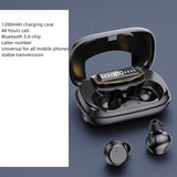 Wireless Bluetooth Earbuds T9 - Noise Cancelling with 2500mAh Charging Case