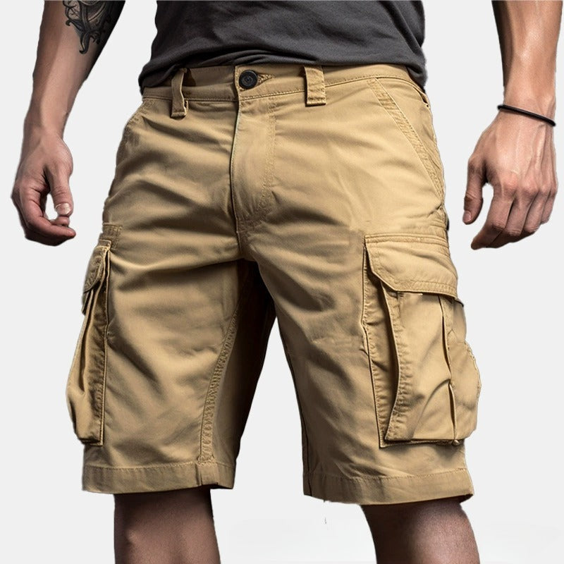 Trendy 3D Digital Print Men's Loose Shorts - Comfortable Cotton Blend Summer Wear