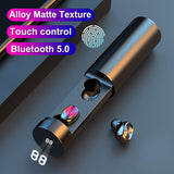 Ultimate Bluetooth 5.0 Wireless Earbuds with Smartwatch & Power Bank Bundle