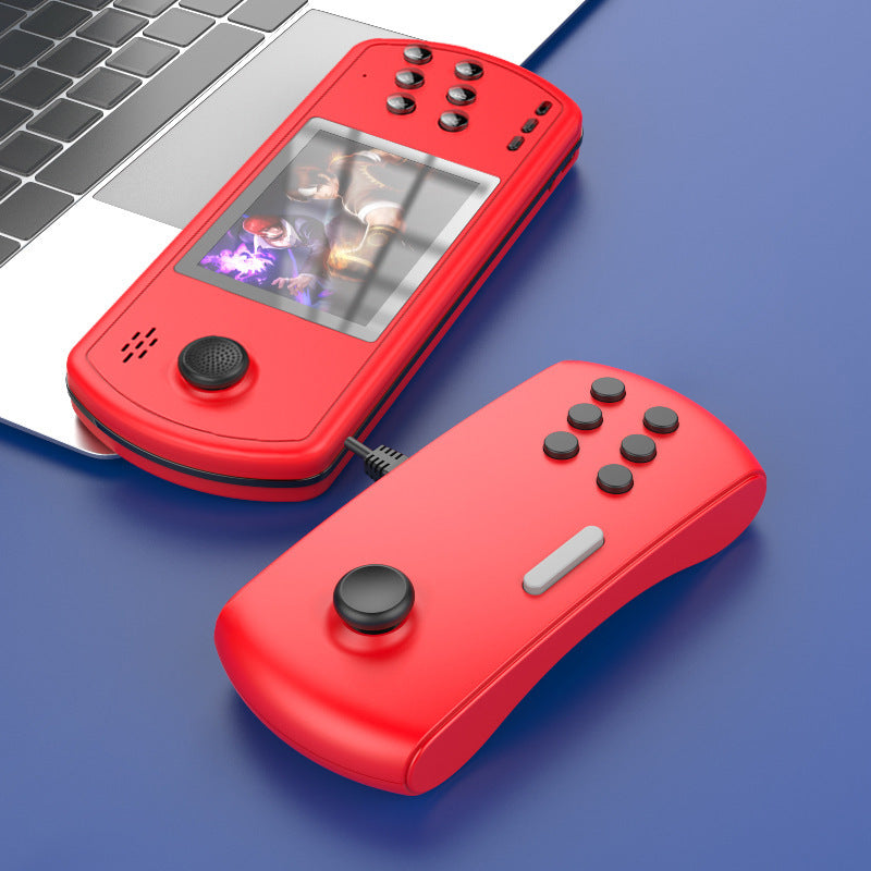 Retro Gaming Console - 16-Bit Handheld Game Machine with 3D Joystick