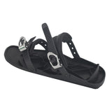 Adjustable Double-Board Ski Boots - Portable Outdoor Winter Sports Footwear with Zinc Alloy Buckles