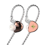 Premium HiFi Wired Earphones - Auglamour F300 Dynamic Driver with Detachable Cable