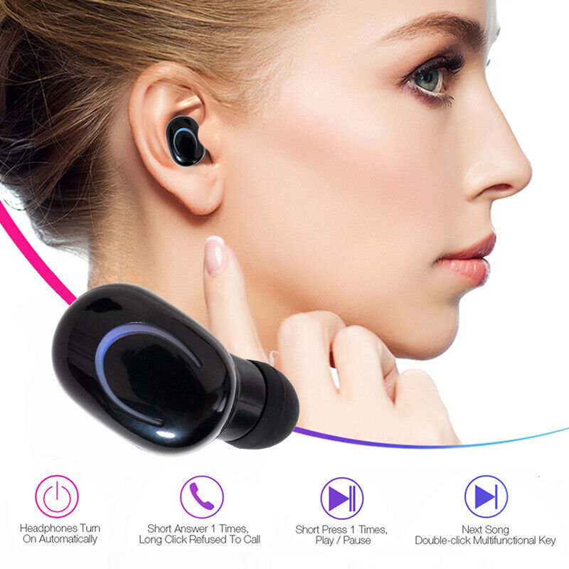 Premium Bluetooth 5.3 Wireless Earbuds - IPX5 Waterproof Sport Headphones with Microphone