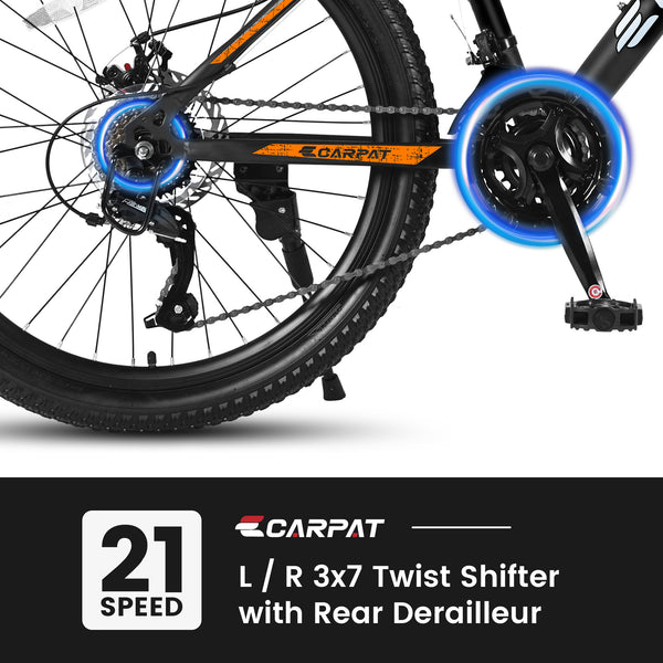 Bicycle S26102-BLACK-ORANGE