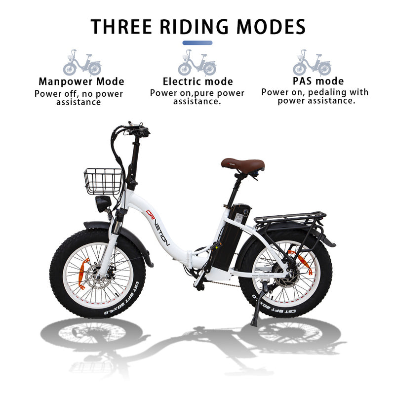 DRVETION CT20 Electric Bicycle - 750W Motor, 45KM/H Speed, Samsung Battery