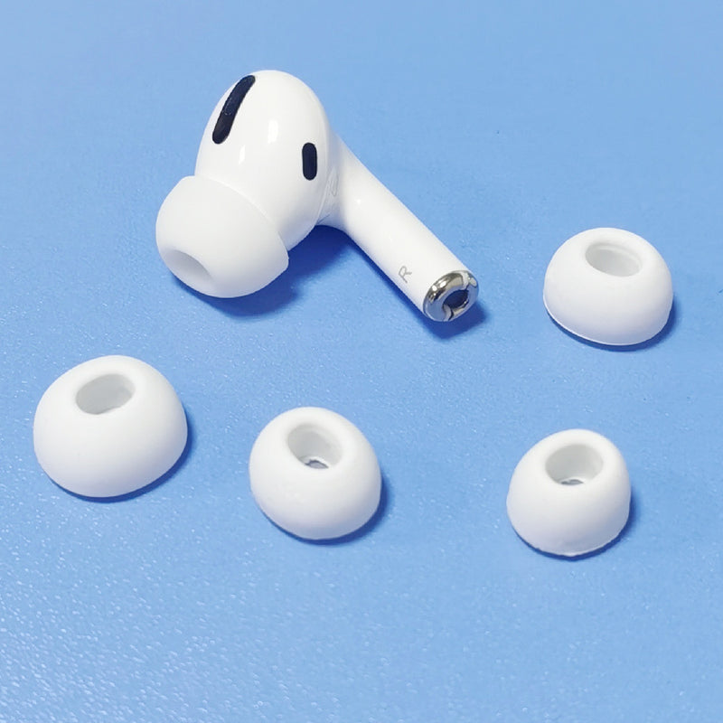 Premium Silicone Bluetooth Headphone Ear Caps for AirPods Pro - Comfortable Gauze Design