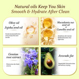 Golden Brick Cleansing Balm - Gentle Makeup Remover For Face Eyes Lips Deep Cleanse Nourishes Sensitive Skin
