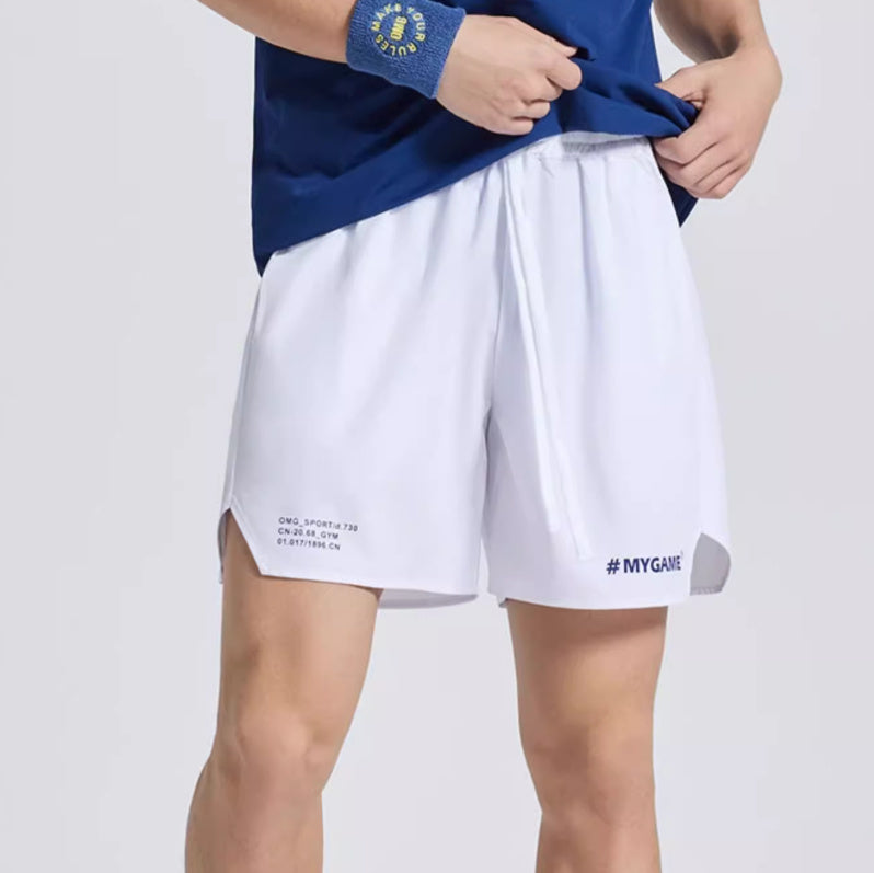 High-Performance Men's Training Shorts - Moisture-Wicking Athletic Wear