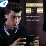 Wireless Bluetooth 5.0 Sports Neckband Headphones - 100H Playtime Gaming Earbuds