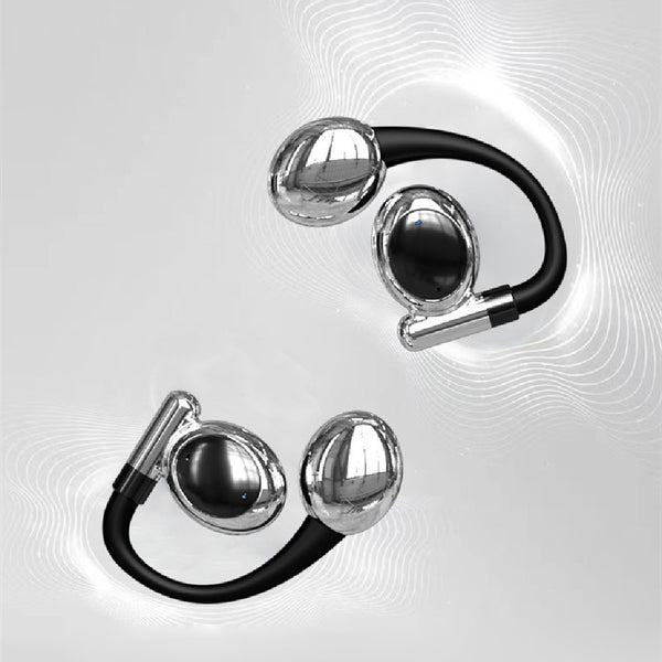Premium Wireless Bone Conduction Headphones - Noise Reduction Gaming Earbuds with 8H Battery Life