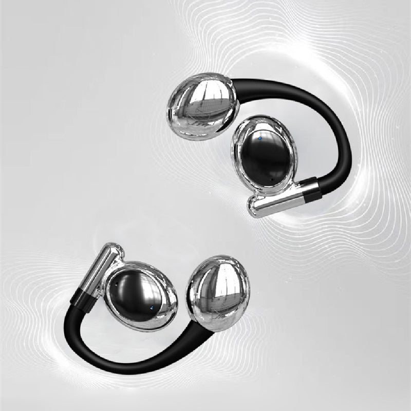 Premium Wireless Bone Conduction Headphones - Noise Reduction Gaming Earbuds with 8H Battery Life