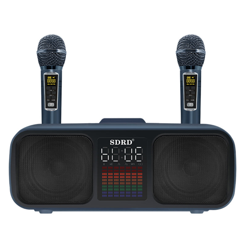 Premium Wireless Bluetooth Desktop Speaker with Dual Drivers & Built-in Microphone - SD318