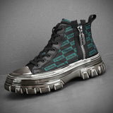 Premium Men's Casual Drop Glue Shoes - Warm & Comfortable Fashion Footwear