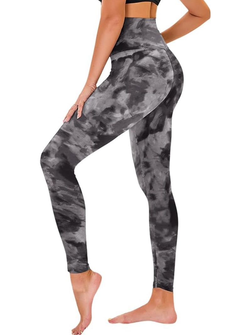 Premium High-Waist Cropped Athletic Leggings Set - 3-Pack Bundle