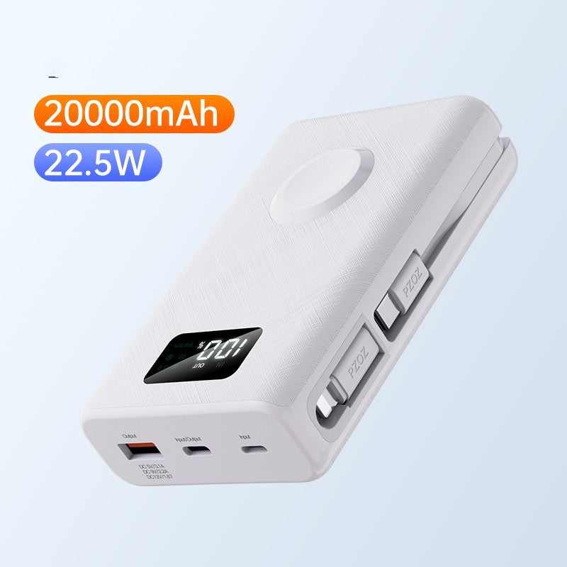 Premium 7-in-1 Wireless Power Bank with Magnetic Charging Stand - 22.5W Fast Charging