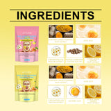 Jaysuing Kojic Acid Turmeric Exfoliating Cleansing Pad Gently Cleanses The Skin And Exfoliates The Skin, Gently Purifying And Soothing The Skin